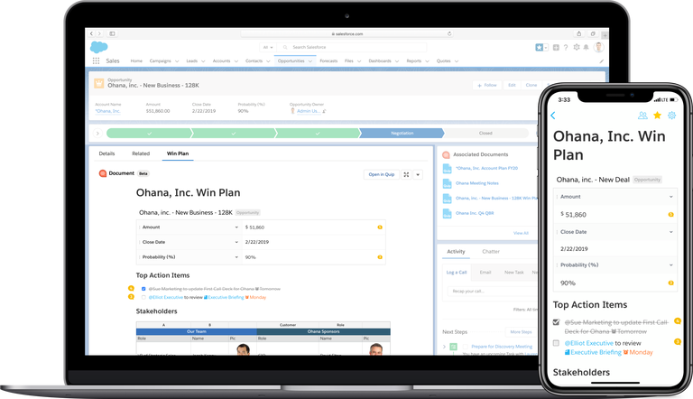 Quip Salesforce