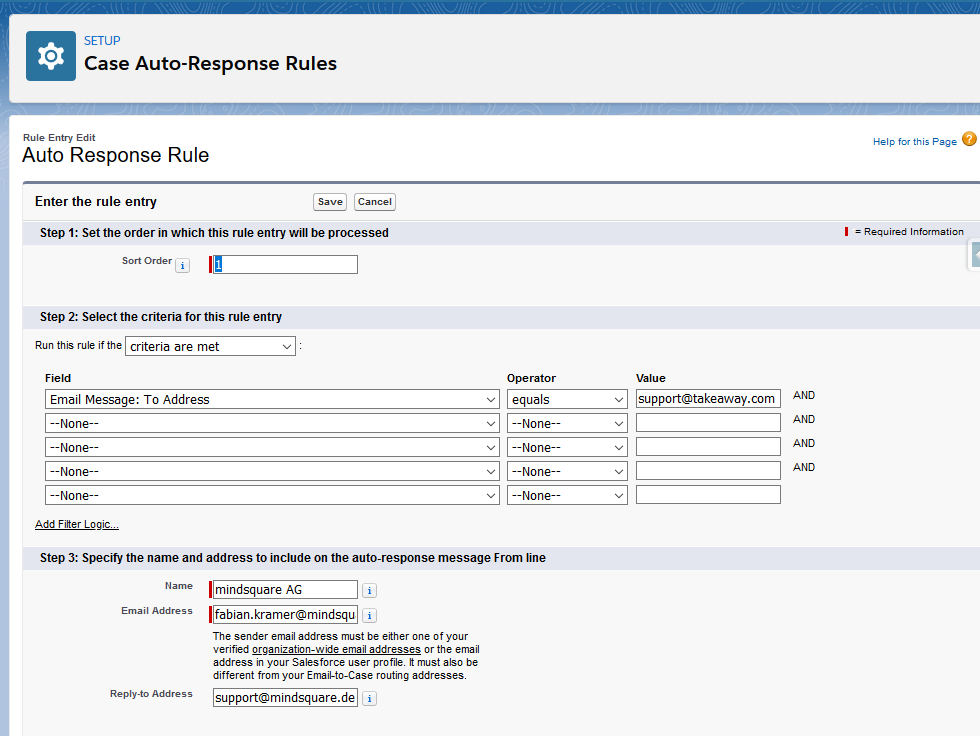 Case Auto-Response Rule