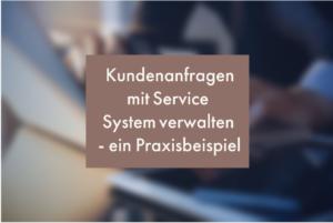Kundenanfragen verwalten