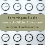 durchschnittliche Antwortzeit