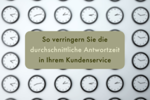 durchschnittliche Antwortzeit