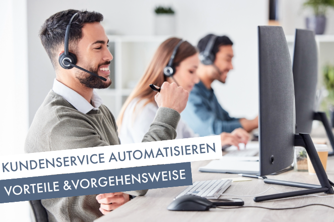 Kundenservice automatisieren | Beitragsbild