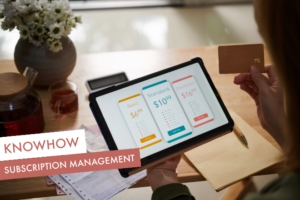 Subscription Management | Beitragsbild