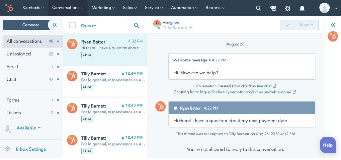 Omnichannel-Kommunikation über Hubspot