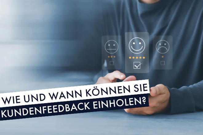 Kundenfeedback einholen | Beitragsbild