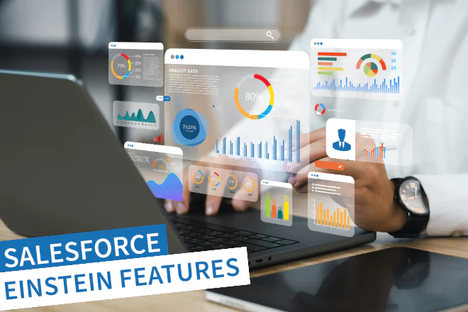 Salesforce Einstein Features | Beitragsbild