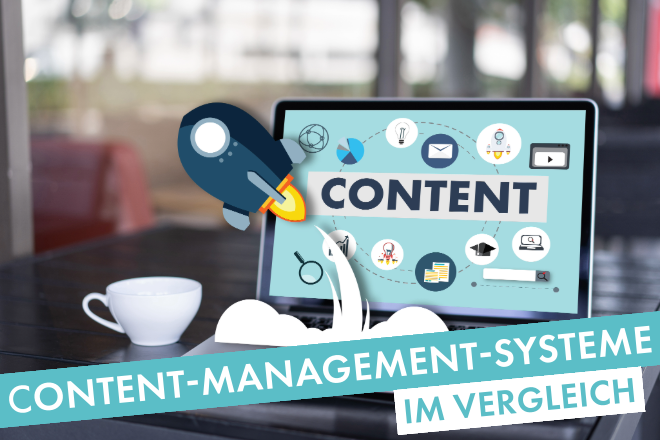 Content-Management-Systeme im Vergleich | Beitragsbild