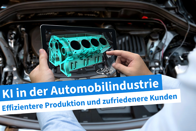 KI in der Automobilindustrie | Beitragsbild