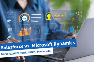 Beitragsbild | Salesforce vs. Microsoft Dynamics