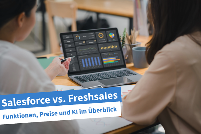 Beitragsbild | Salesforce vs. Freshsales
