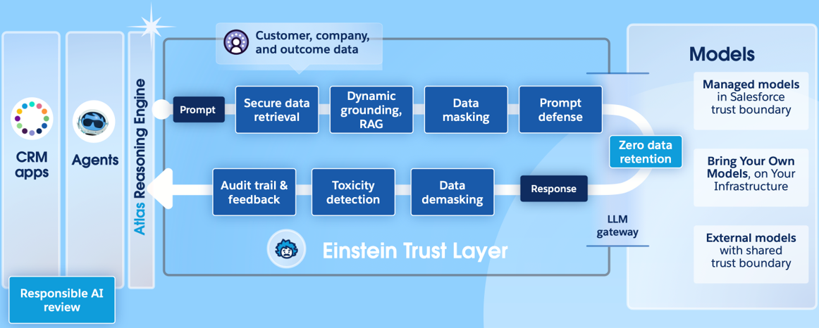 Funktionsweise Einstein Trust Layer