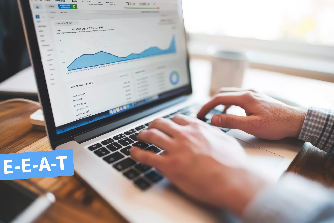E-E-A-T als Teil von SEO und AEO zur Verbesserung des Google Rankings.