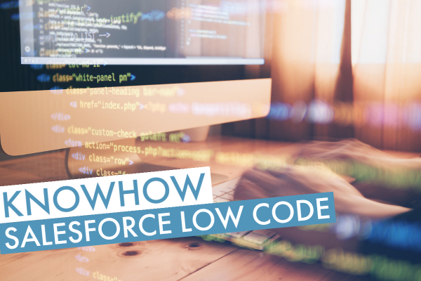 Salesforce Low Code | Beitragsbild