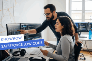 Salesforce Low Code | Beitragsbild