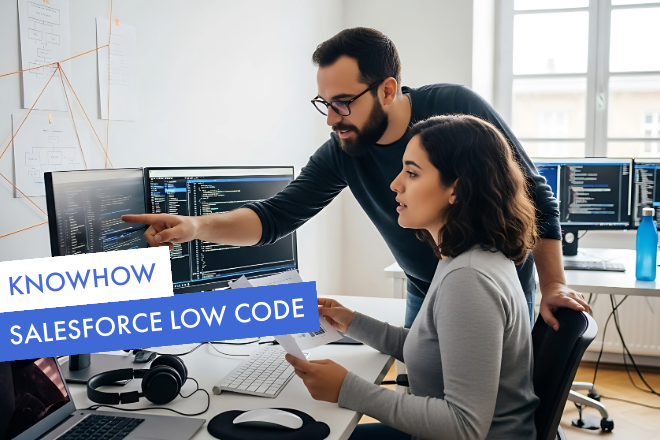 Salesforce Low Code | Beitragsbild